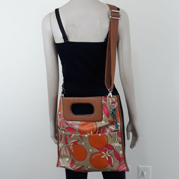 Fossil Key-Per Floral Print Crossbody Bag - Picture 2 of 16